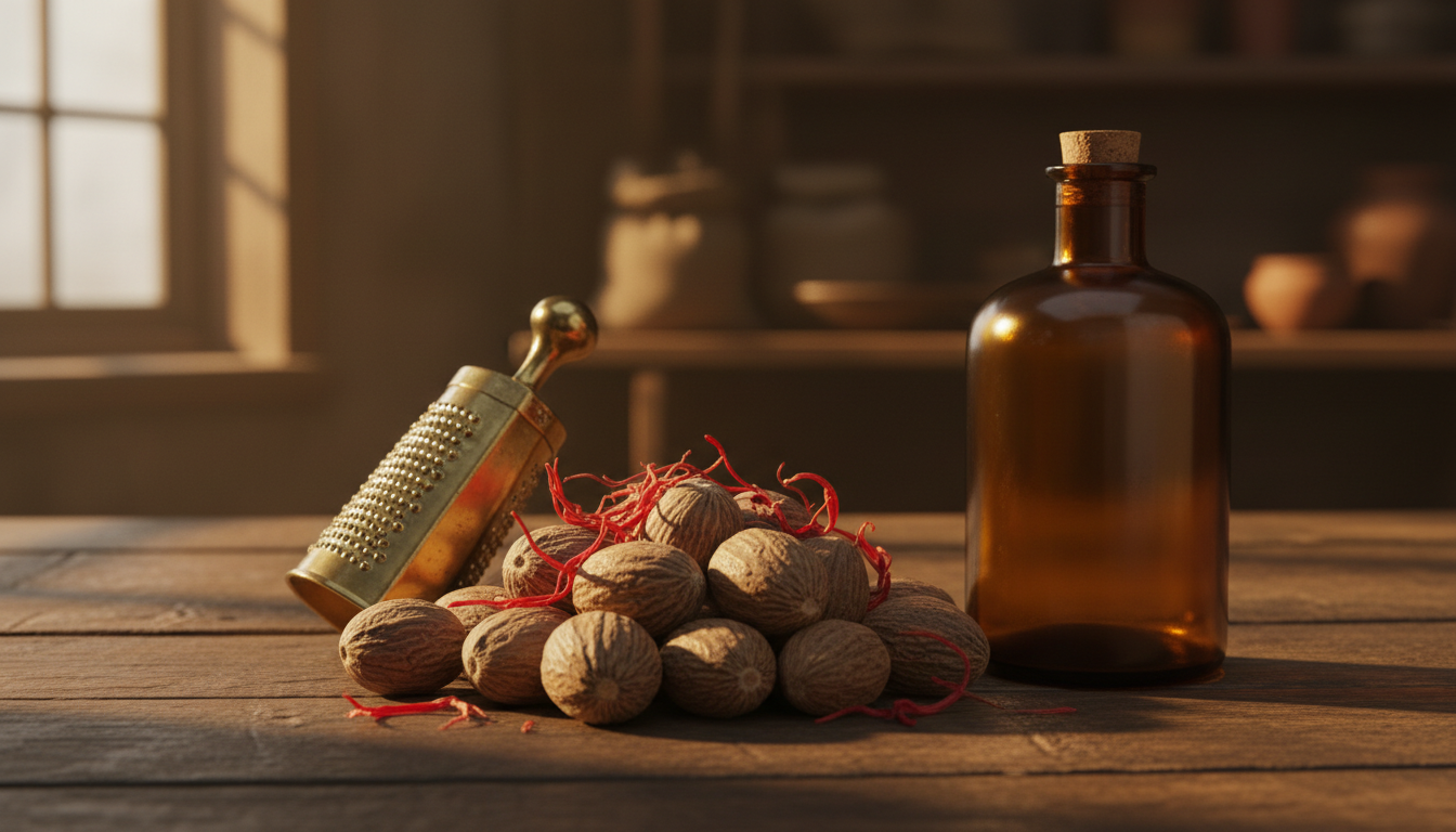 Nutmeg Essential Oil nutmeg essential oil
